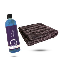 Nanolex Pure Shampoo 750ml + Wizard of Gloss Blue Marlin Trockentuch SPARSET